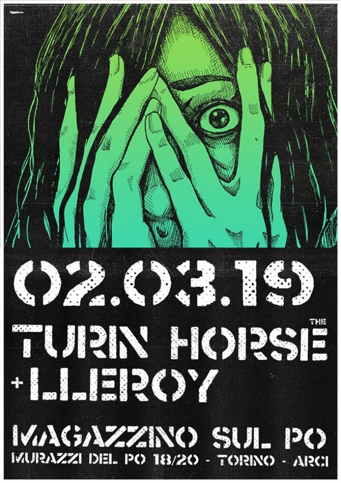 Turin Horse + Lleroy in concerto domani, sabato 2-3 al Magazzino Sul Po, Torino per #finoamezzanotte